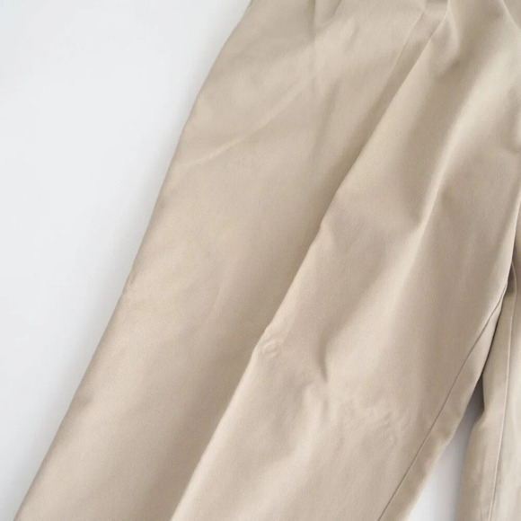 Vintage 90'S Northern Elements Tan 100% Cotton Straight Leg Khaki Dress Pants 38 - Picture 7 of 14